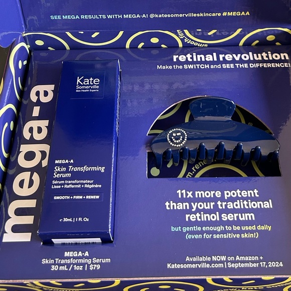 New in PR box Kate Somerville Mega A Retinol skin transforming serum gift 30ml - Picture 3 of 5